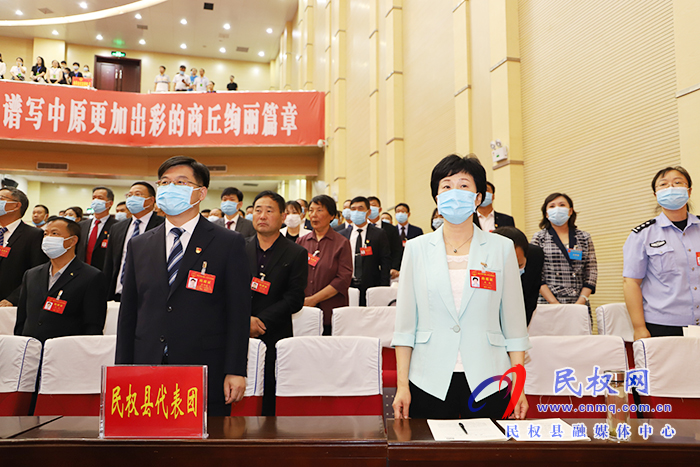 民權(quán)縣代表團(tuán)出席市第五屆人民代表大會第五次會議開幕式 民權(quán)縣代表團(tuán)出席市第五屆人民代表大會第五次會議開幕式