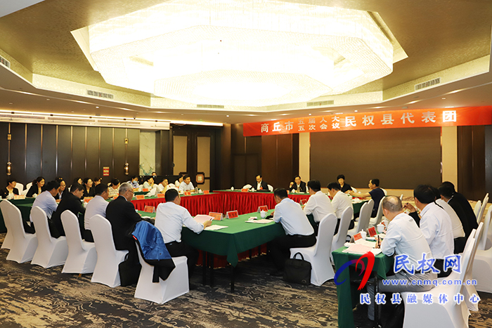 出席市五屆人大五次會議的民權代表團召開第五次會議 出席市五屆人大五次會議的民權代表團召開第五次會議