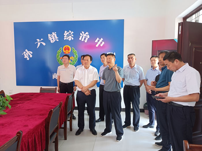省、市聯(lián)合督導(dǎo)組蒞民督導(dǎo)安全信訪維穩(wěn)工作