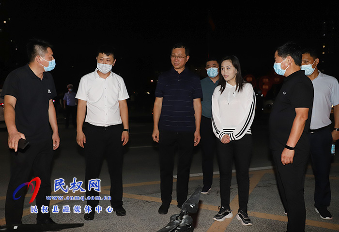 副縣長朱琳督導“全城消殺防疫”行動 副縣長朱琳督導“全城消殺防疫”行動