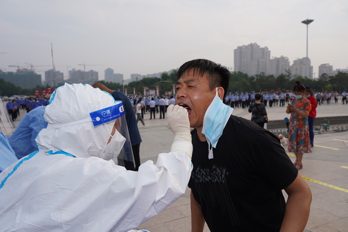 民權(quán)縣啟動(dòng)第二次全民核酸檢測(cè) 民權(quán)縣啟動(dòng)第二次全民核酸檢測(cè)
