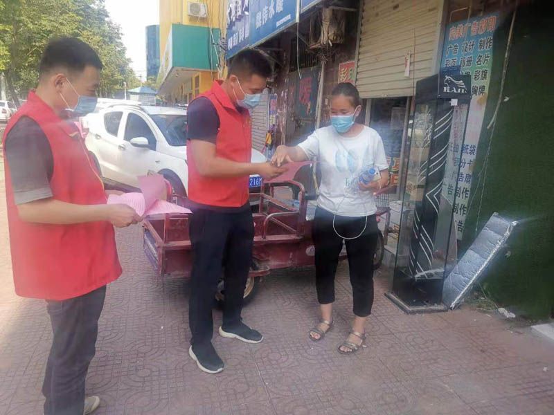 民權(quán)縣住建局志愿服務(wù)隊投身疫情防控第一線 民權(quán)縣住建局志愿服務(wù)隊投身疫情防控第一線
