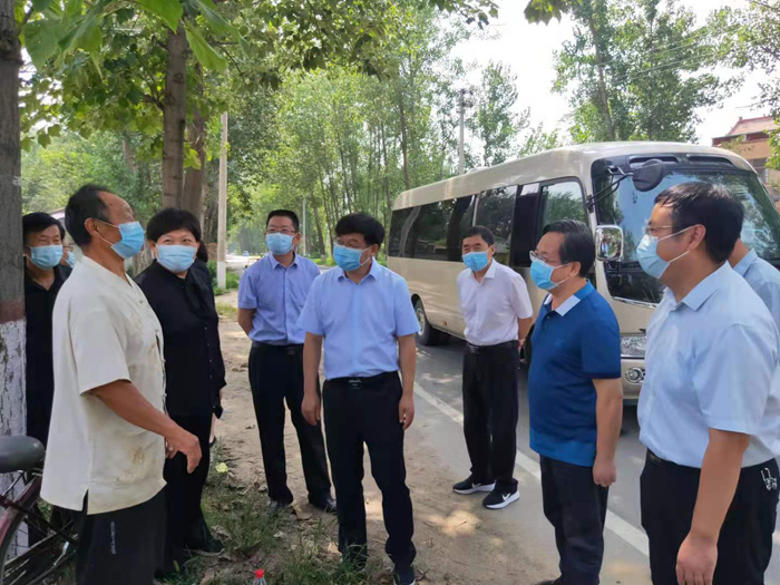 市疫情防控督導(dǎo)組到民督導(dǎo)疫情防控工作