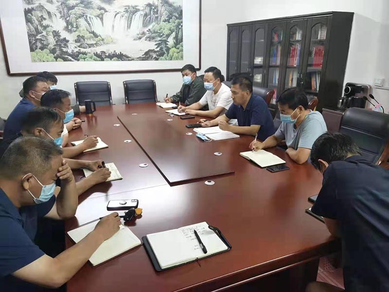 民權(quán)縣住建局召開防汛工作專題會 民權(quán)縣住建局召開防汛工作專題會