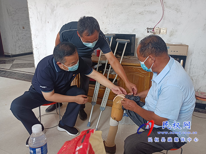 民權(quán):關(guān)愛特殊群體 情暖抗疫路 民權(quán):關(guān)愛特殊群體 情暖抗疫路