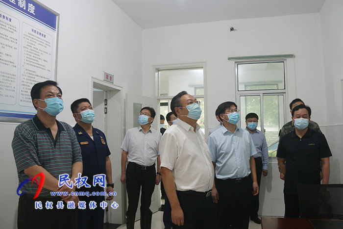 市委常委、常務(wù)副市長(zhǎng)吳祖明到民督導(dǎo)檢查基層應(yīng)急管理體系和能力建設(shè)工作