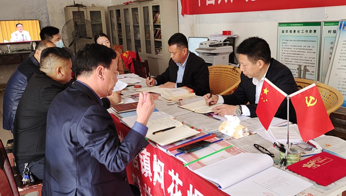縣委常委、縣紀(jì)委書記、縣監(jiān)委主任冉燃到龍?zhí)伶?zhèn)督導(dǎo)軟弱渙散村黨組織整頓及脫貧攻堅后評估工作