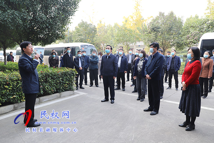 洛陽市考察團到民考察