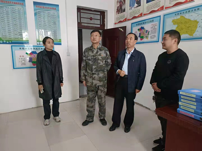 民權：軍地聯(lián)合檢查督導基層民兵整組工作