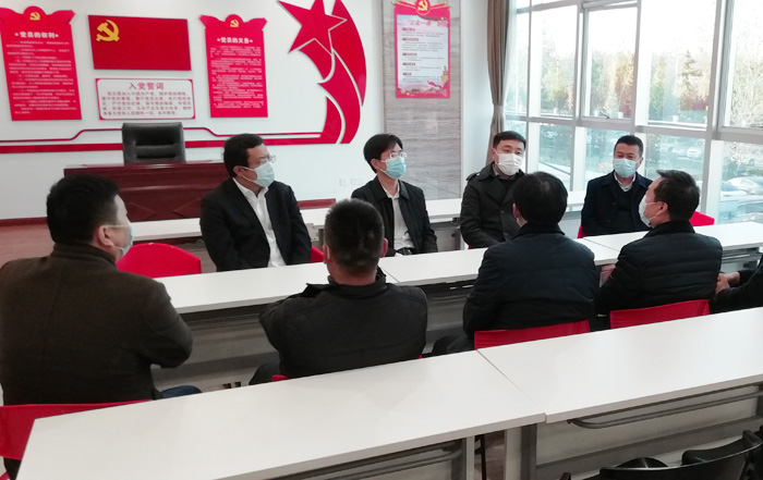 商丘職業(yè)技術學院黨委委員、副校長劉全永到民開展校企合作考察調(diào)研