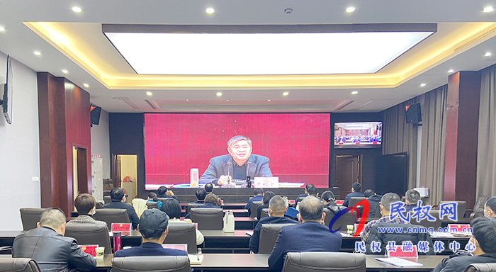 我縣組織收聽收看全市政協(xié)組織圍繞《商丘市優(yōu)化營商環(huán)境條例》貫徹落實(shí)情況開展民主監(jiān)督動員電視電話會