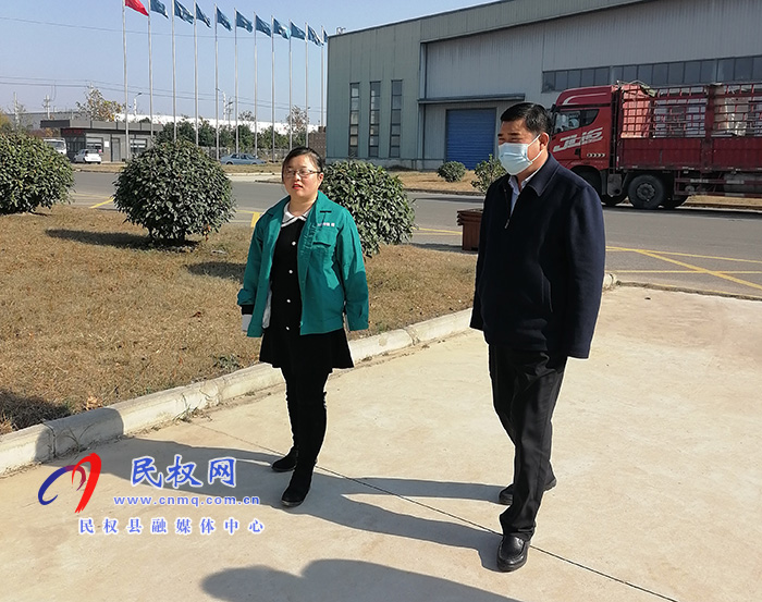 縣政協(xié)副主席王玉軍到聯(lián)系企業(yè)開展 “萬人助萬企”活動(dòng)