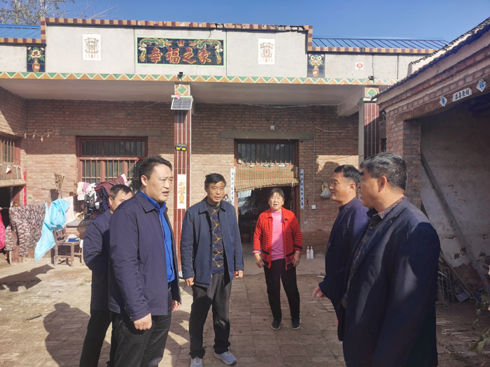 縣委常委、組織部長王義彬入村開展鞏固脫貧攻堅(jiān)成果“大排查大整改”活動(dòng)