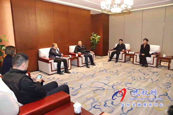 市委副書記吳祖明會見航天建筑設計研究院有限公司黨委書記、董事長馬向東一行