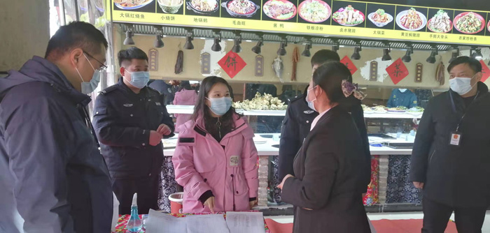 老顏集鄉(xiāng)開展疫情防控、安全生產(chǎn)、食品安全檢查