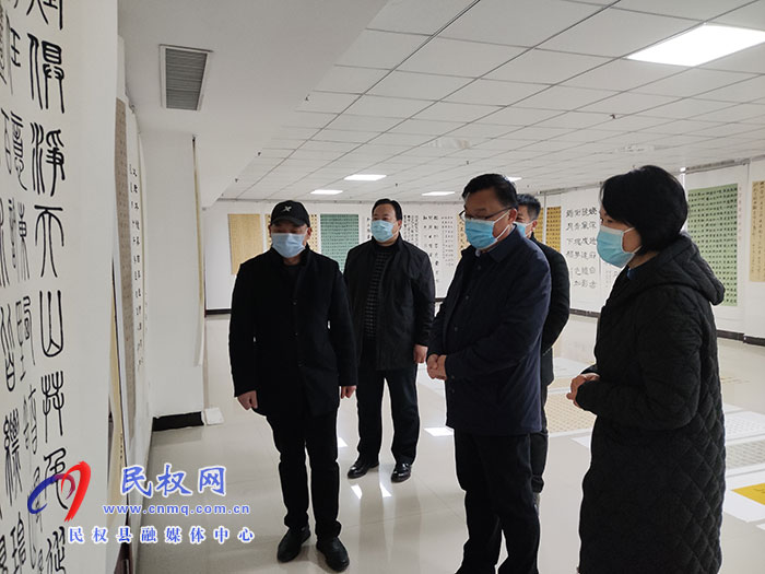 縣文聯(lián)舉辦“學黨史 感黨恩 跟黨走”迎新年書法臨帖展