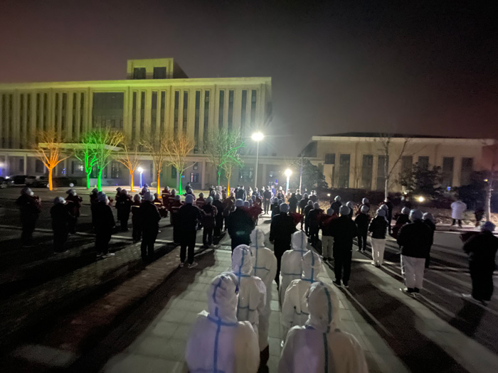不負使命！民權(quán)支援鄭州核酸檢測采樣隊凱旋