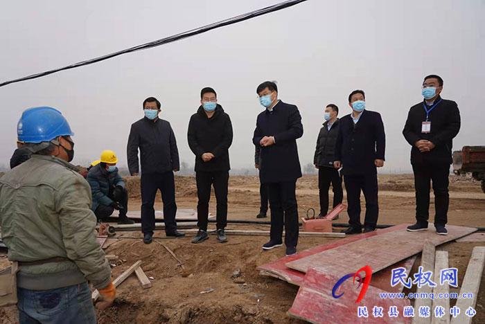 縣委書記張團結調(diào)研重點項目工作開展情況