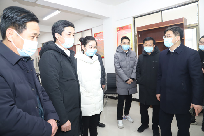 省疫情防控督導組蒞民督導疫情防控工作