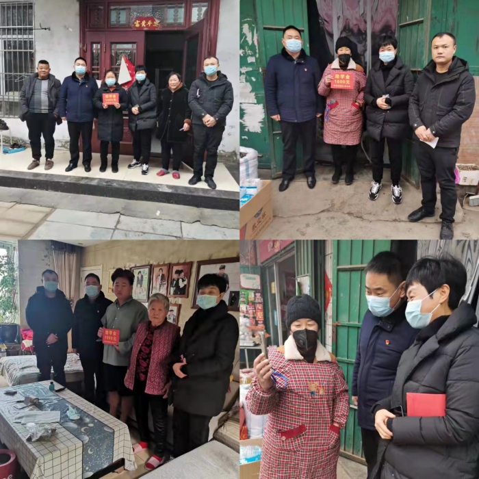 縣殘聯走訪慰問殘疾人大學生