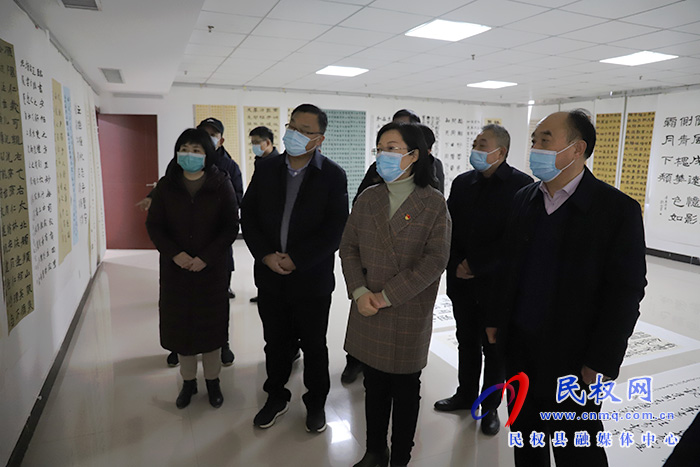 縣委副書記、縣長(zhǎng)王靜嫻調(diào)研指導(dǎo)文聯(lián)工作
