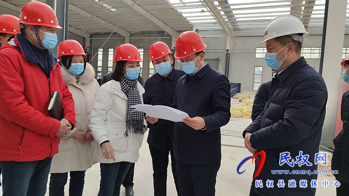 縣委書記張團結調(diào)研重點項目建設和企業(yè)復工復產(chǎn)情況