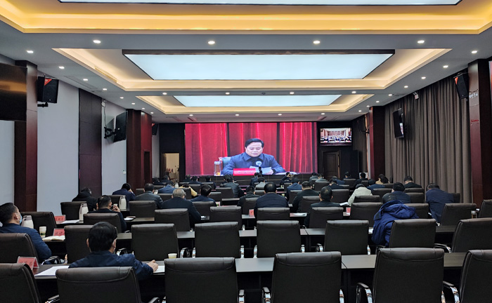我縣組織收聽收看全市迎接2021年度省營商環(huán)境評價(jià)工作動員會