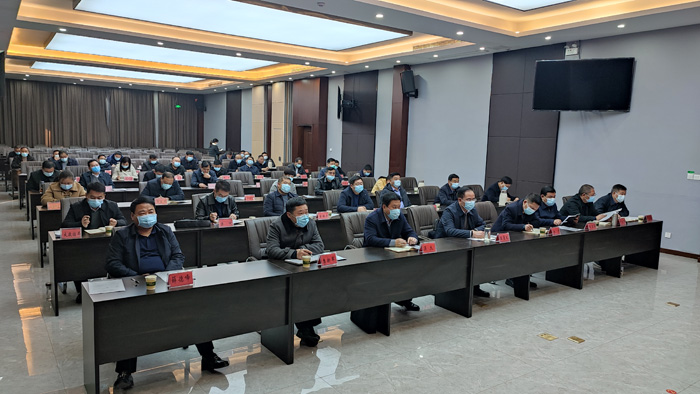 我縣組織收聽收看全市迎接2021年度省營商環(huán)境評價(jià)工作動員會