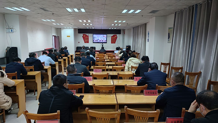 我縣收聽收看全市空氣質量聯(lián)防聯(lián)控工作視頻調度會