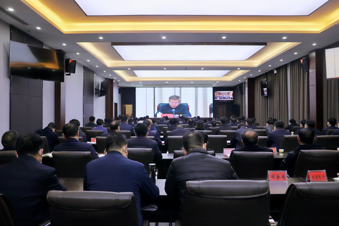 我縣組織收聽收看省委農村工作會議