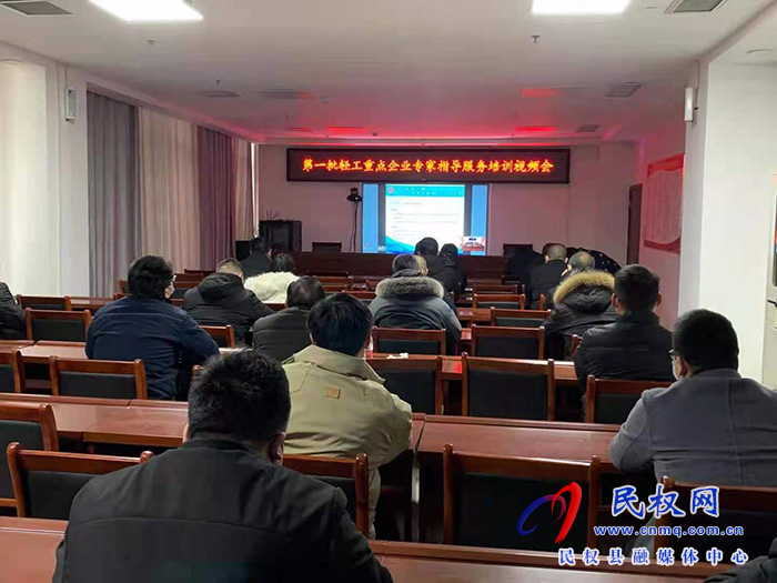 民權(quán)縣應(yīng)急管理局組織工貿(mào)行業(yè)相關(guān)企業(yè)收聽收看應(yīng)急管理部輕工重點企業(yè)有限空間作業(yè)專家指導(dǎo)服務(wù)工作部署暨培