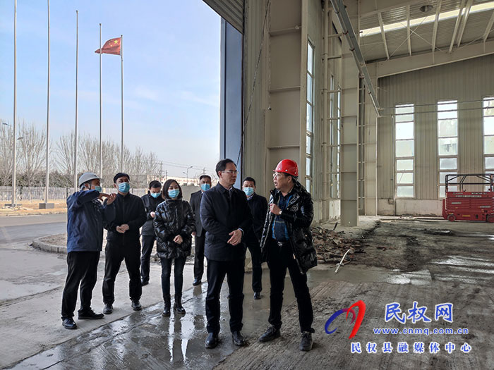 縣委常委、常務(wù)副縣長王景義調(diào)研企業(yè)運營情況