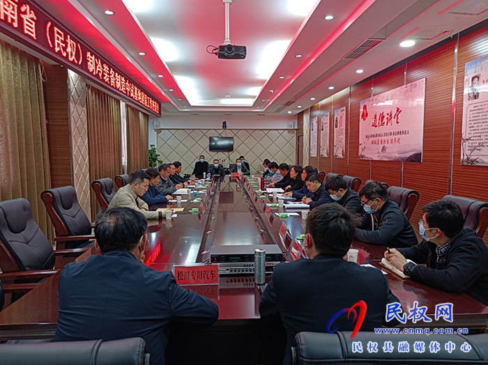 省科技廳先進(jìn)制造與自動(dòng)化科技處調(diào)研組蒞民調(diào)研