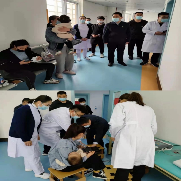 縣殘聯調研殘疾兒童康復中心試運行情況