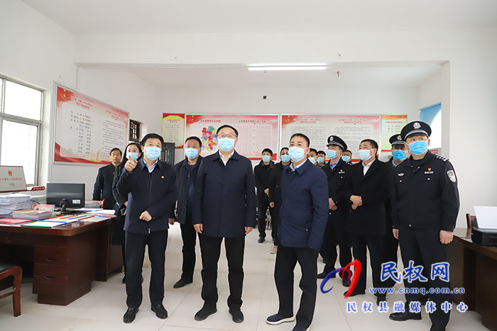 縣委副書記栗團(tuán)結(jié)調(diào)研疫情防控、禁毒和“三零”創(chuàng)建等工作