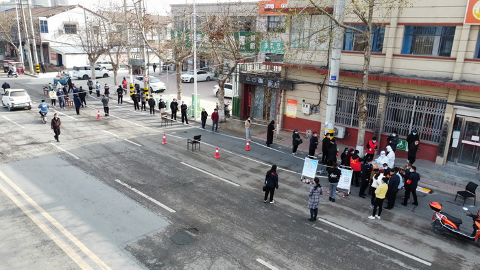 我縣開展全員免費(fèi)核酸檢測 全民一心共筑防疫城墻