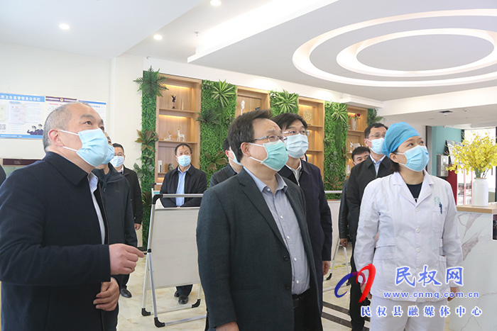 市委常委、常務副市長張家明到民檢查疫情防控工作