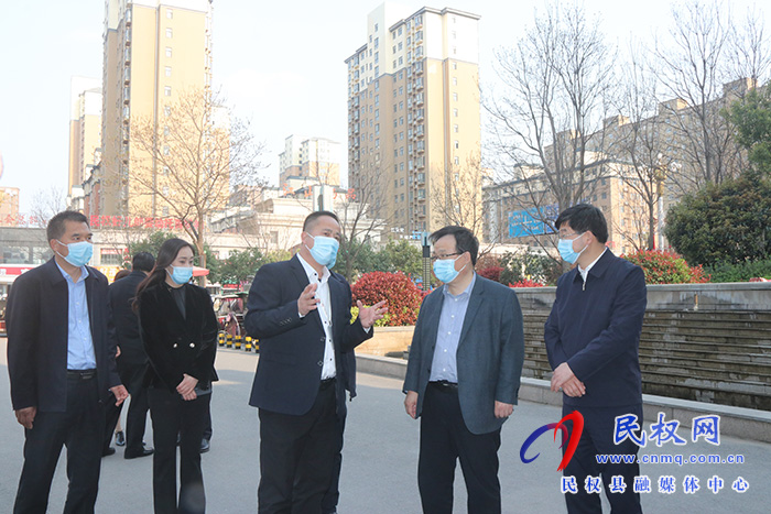 市委常委、常務副市長張家明到民檢查疫情防控工作