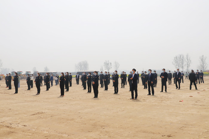 全省第四期“三個(gè)一批”項(xiàng)目建設(shè)活動(dòng)韻達(dá)民權(quán)產(chǎn)業(yè)園等項(xiàng)目集中開(kāi)工