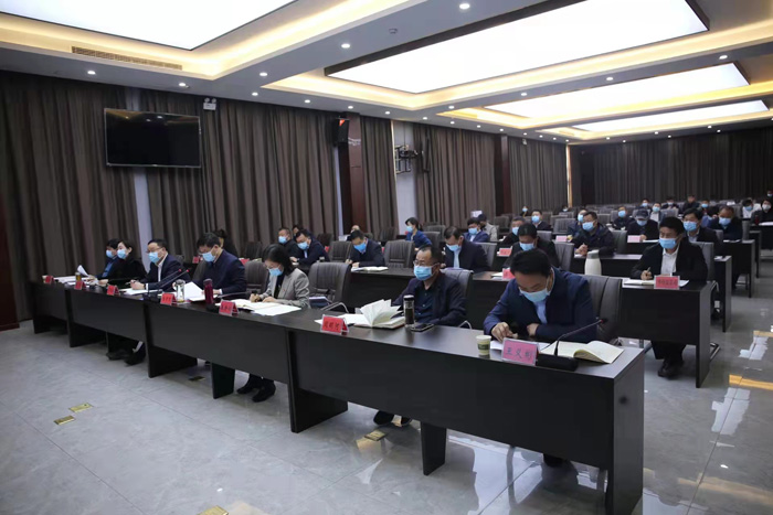 全縣疫情防控視頻調度會召開