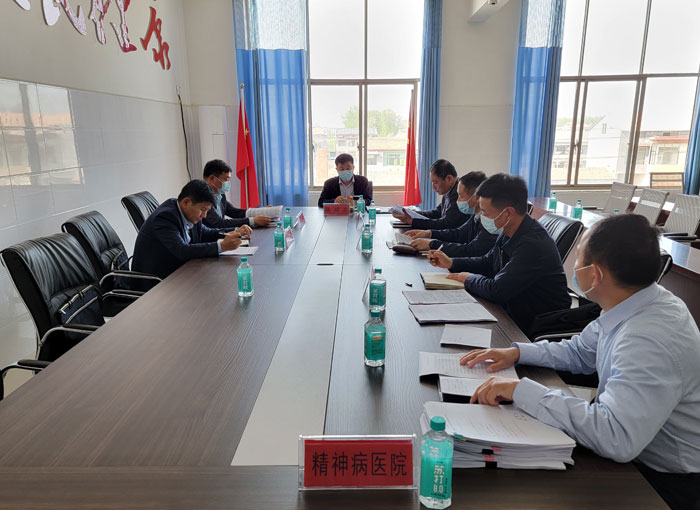 縣委常委、政法委書記陳鴻志組織召開嚴重精神障礙患者服務管理工作推進會