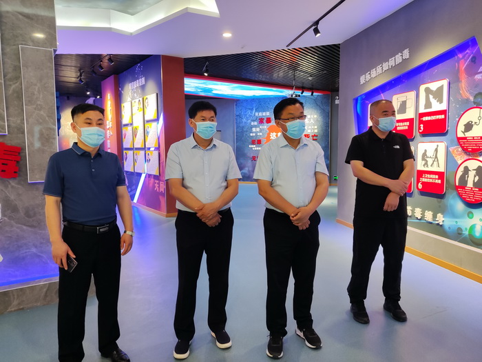 縣委常委、宣傳部長(zhǎng)、副縣長(zhǎng)畢道喜調(diào)研新文明實(shí)踐中心建設(shè)情況