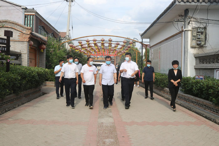省鄉(xiāng)村振興局副局長汪繼章一行到民調(diào)研國家彩票公益金項目建設情況