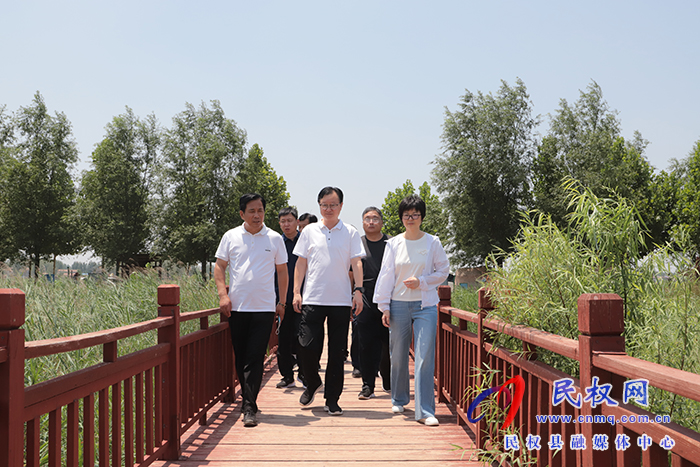 伊川縣考察團到民考察學(xué)習(xí)濕地保護工作