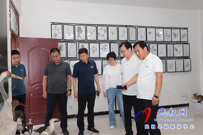 伊川縣考察團到民考察學(xué)習(xí)濕地保護工作