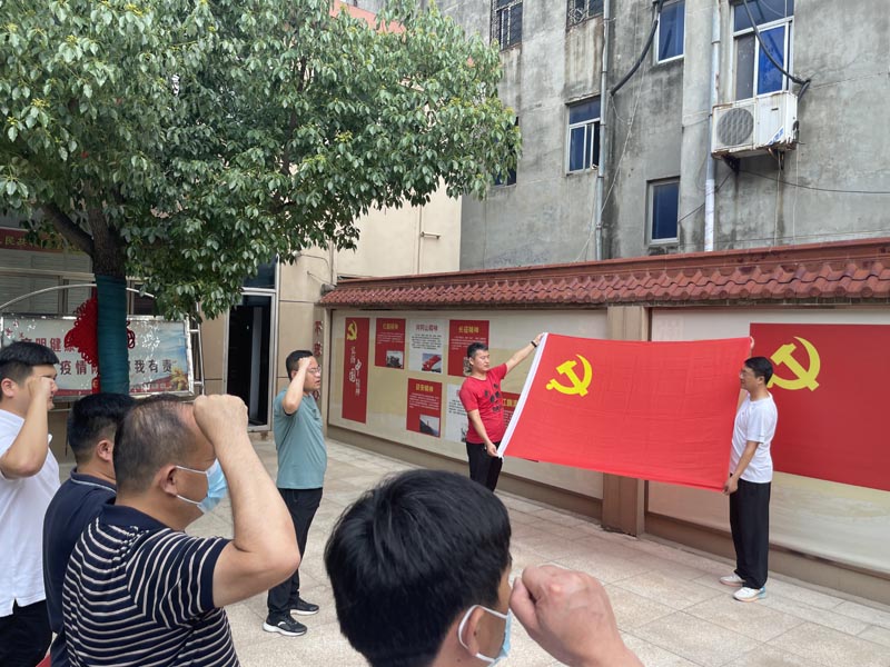 縣住建局開展慶七一“同過‘政治生日’，牢記初心使命”暨7月份主題黨日活動(dòng)