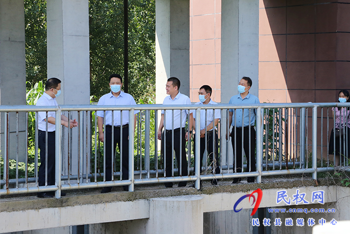 縣委常委、組織部長王義彬開展巡河工作