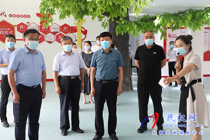 市評估指導(dǎo)組到我縣評估新時代文明實踐中心建設(shè)工作