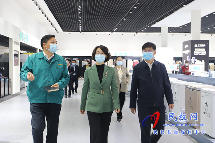 市委副書記、政法委書記呂娜到民開展“企業(yè)服務日”活動
