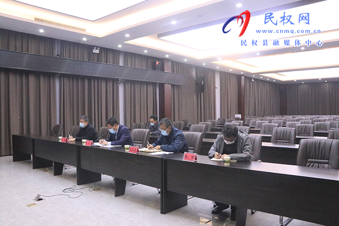 我縣組織收聽收看市級層面整治形式主義為基層減負專項工作機制（擴大）會議